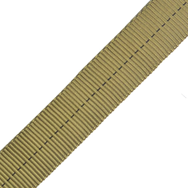 1 inch Khaki Nylon Inter-color Tubular Webbing