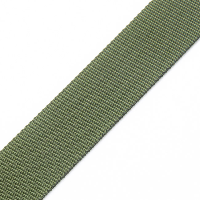 9350 UK/SC/6600 Plain Weave IRR Olive Drab Khaki British Army Nylon Webbing